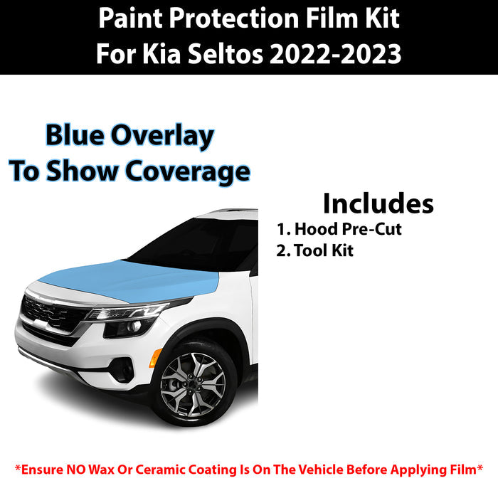 Fits Kia Seltos 2022 - 2023 Precut Premium Paint Protection Film Clear Bra PPF Decal Film Kit - Bogar Tech Designs