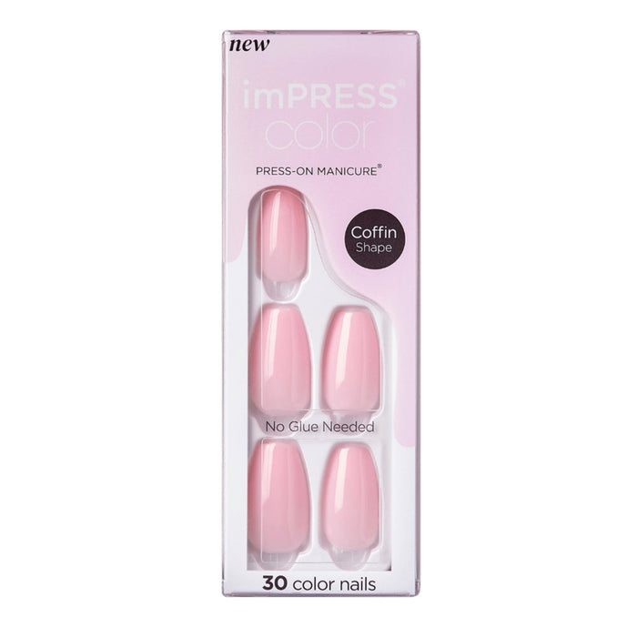 Kiss imPRESS Color Press-On Manicure 30 Nails - ikatehouse
