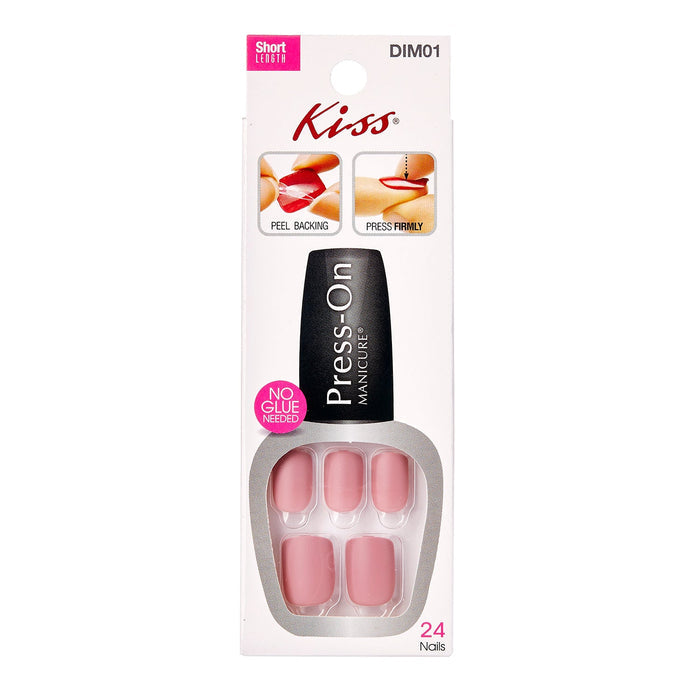 Kiss Press-On Manicure Short Length - ikatehouse