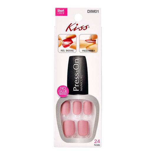 Kiss Press-On Manicure Short Length - ikatehouse