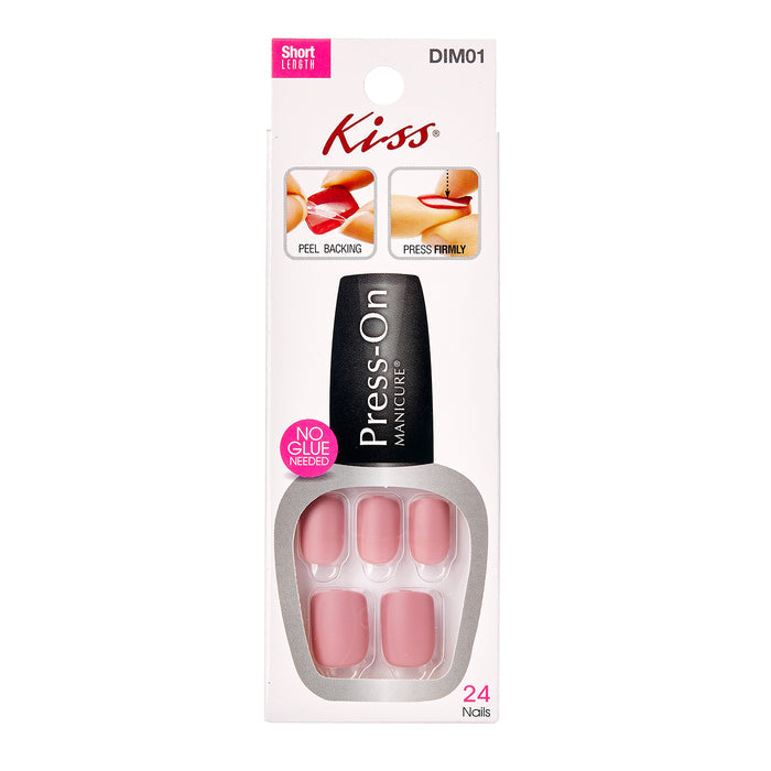 Kiss Press-On Manicure Short Length