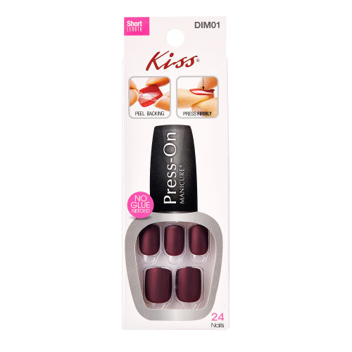 Kiss Press-On Manicure Short Length
