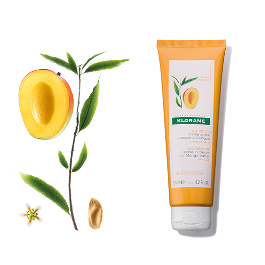 Klorane LEAVE-IN CREAM WITH MANGO BUTTER 4.2 oz.