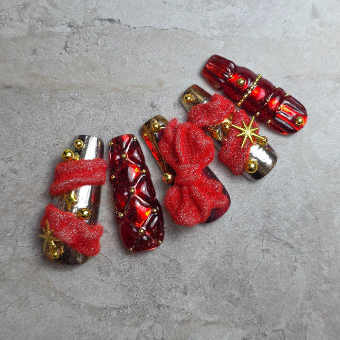 KOKOIST Pushu Pushu FLUFFY 08 Red Glitter
