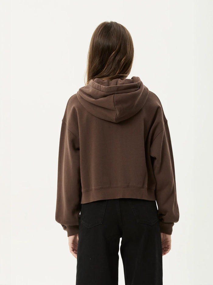 Kourt - Recycled Zip Hood | Coffee-Image 3