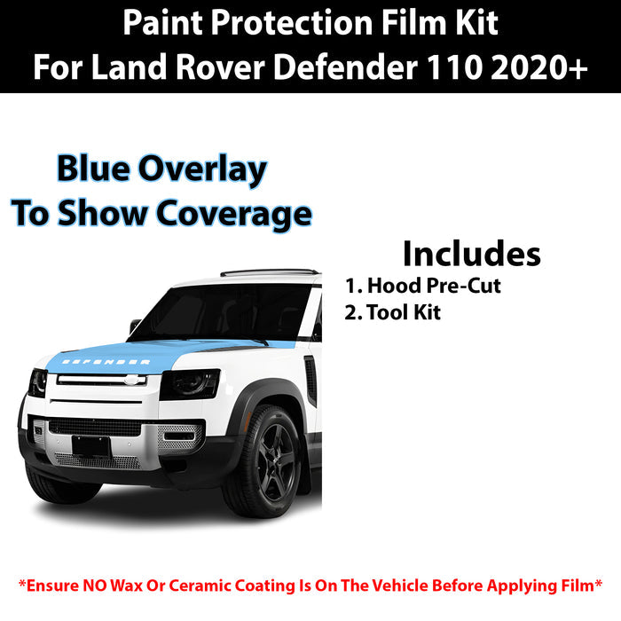 Fits Land Rover Defender 110 2020+ Precut Premium Paint Protection Film Clear Bra PPF Decal Film Kit Cover - Bogar Tech Designs