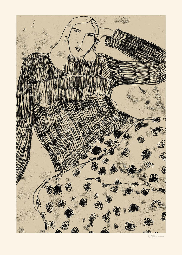 Leaning Woman by Rosie McGuinness