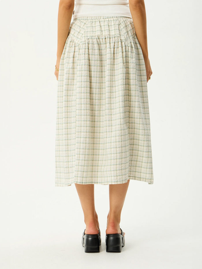 Legacy - Recycled Check Midi Skirt | Boa Check-Image 4