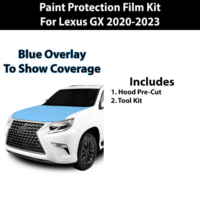 Fits Lexus GX 2020 - 2023 Precut Premium Paint Protection Film Clear Bra PPF Decal Film Kit Coverage - Bogar Tech Designs
