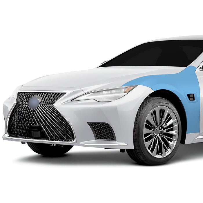 Precut Premium Paint Protection Film Clear Bra PPF Decal Film Kit Cover Fits Lexus LS 2021 - 2024 - Bogar Tech Designs