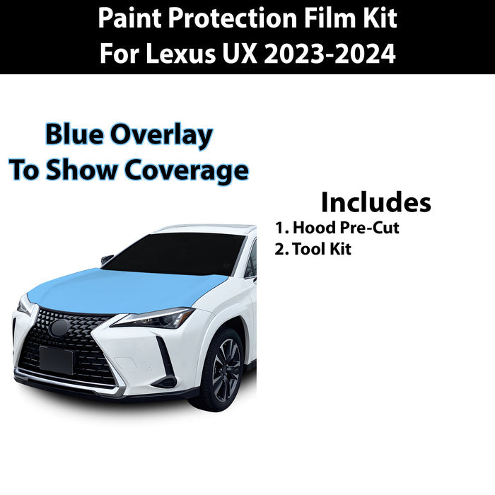 Fits Lexus UX 2023+ Precut Premium Paint Protection Film Clear Bra PPF Decal Film Kit Coverage - Bogar Tech Designs