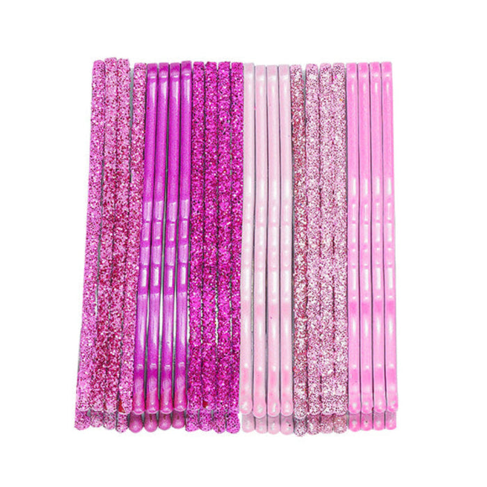 Lilac Unicorn Gift Box with 1 Knotted Hair Band, 5 Holographic Scrunchies & 24 Hair Pins