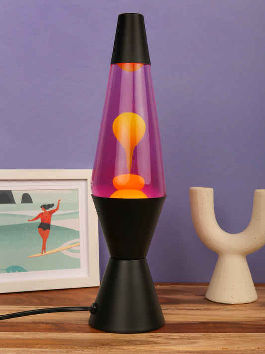 Liquid Lamp Black / Pink / Yellow | One Colour-Image 1