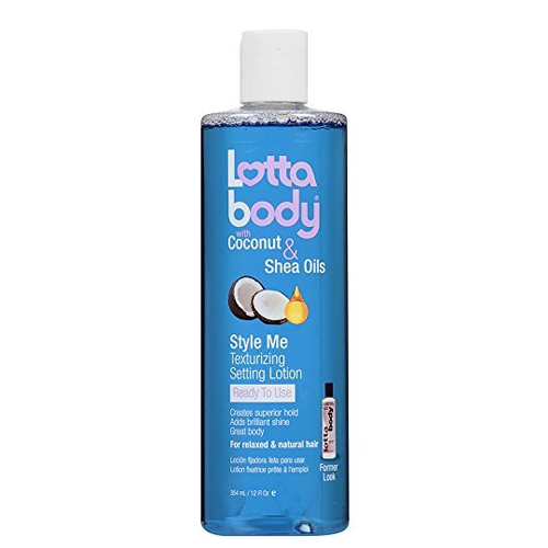 LOTTABODY Coconut & Shea Oils Style Me Texturizing Setting Lotion, Ready To Use 12oz