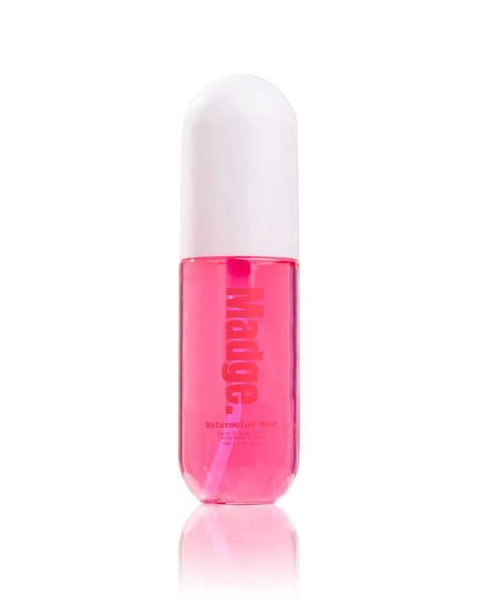 Madge Glow and Go Hair & Body Fragrance Mist – Watermelon Rose