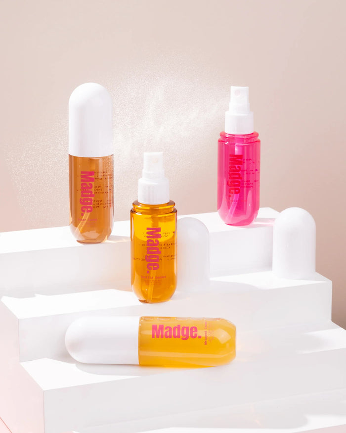 Madge Glow and Go Hair & Body Fragrance Mist – Watermelon Rose