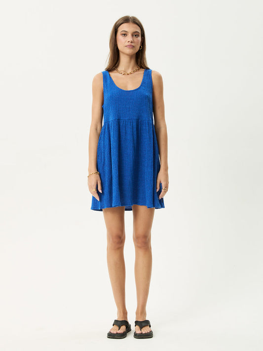 Marina Jesse - Hemp Seersucker Mini Dress | Marina-Image 1