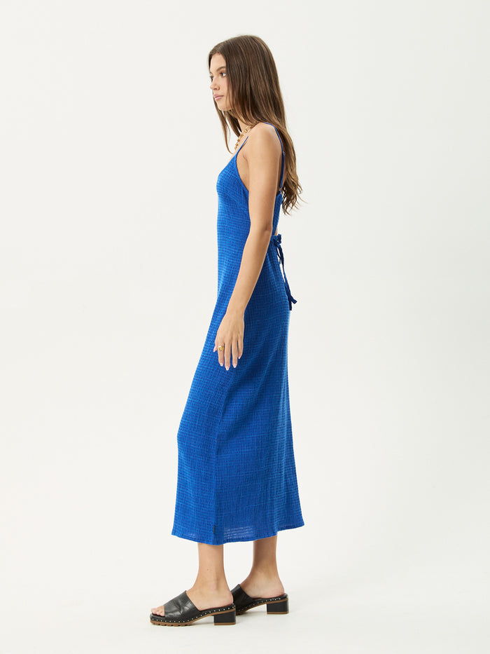 Marina Rumi - Hemp Seersucker Maxi Dress | Marina-Image 2