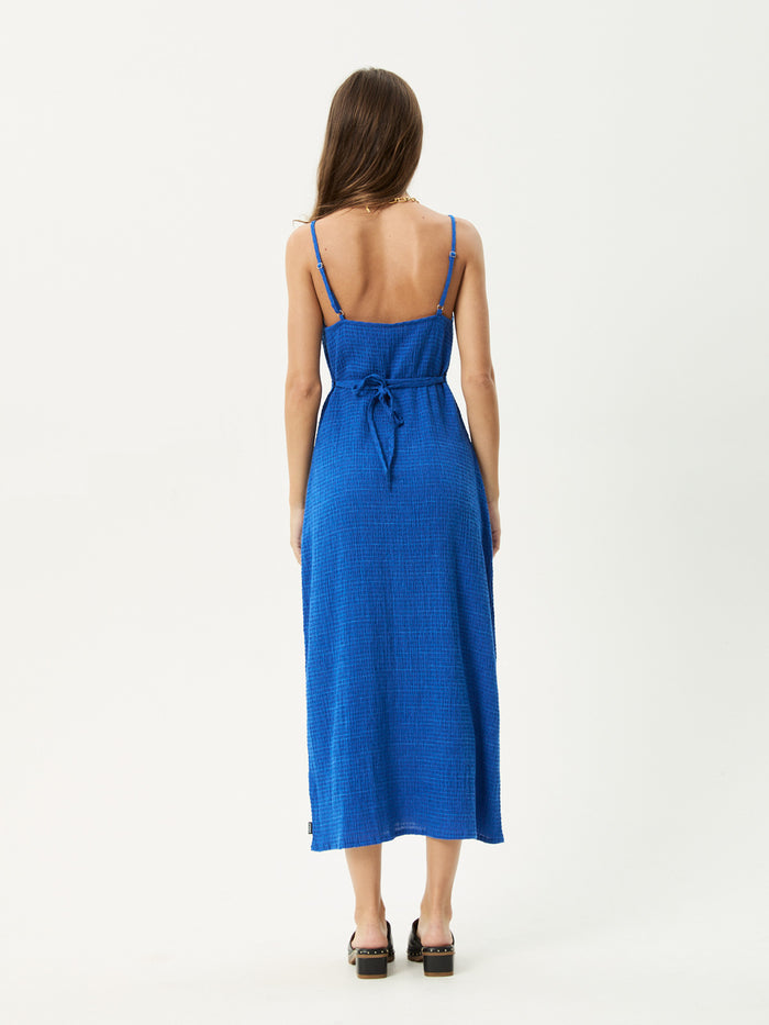 Marina Rumi - Hemp Seersucker Maxi Dress | Marina-Image 3