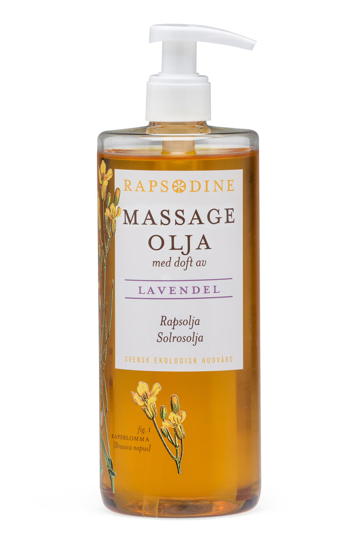 Massageolja, 500 ml (6-pack)