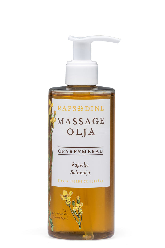 Massageolja, oparfymerad, 250 ml (6-pack)