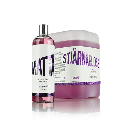 Stjarnagloss Matta Matte Finish Car Wash 500ml and 5L