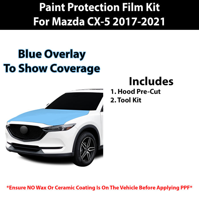 Fits Mazda CX - 5 2017 - 2021 Precut Premium Paint Protection Film Clear Bra PPF Decal Film Kit - Bogar Tech Designs