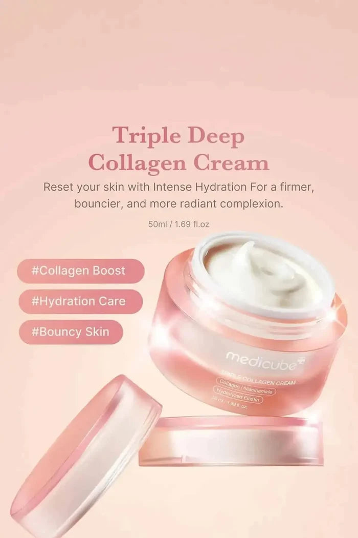 Promotional image highlighting the intense hydration benefits, making it an ideal choice for Dry Skin needing a collagen boost.