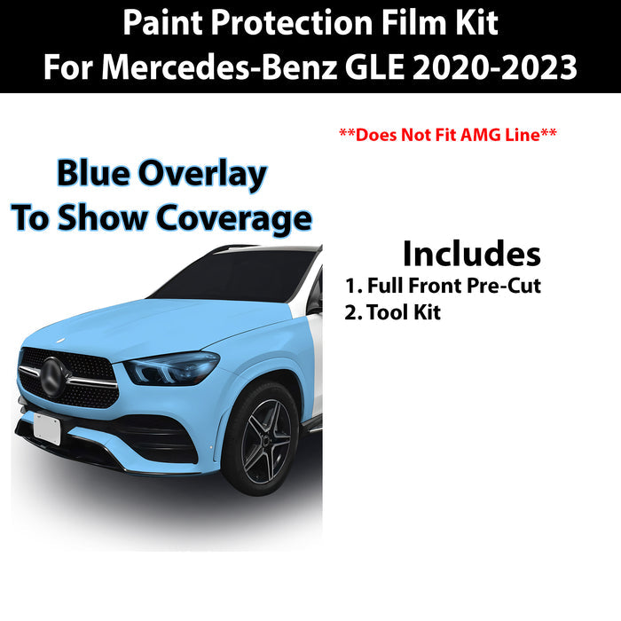 Fits Mercedes - Benz GLE 2023+ Precut Premium Paint Protection Film Clear Bra PPF Decal Film Kit Cover - Bogar Tech Designs