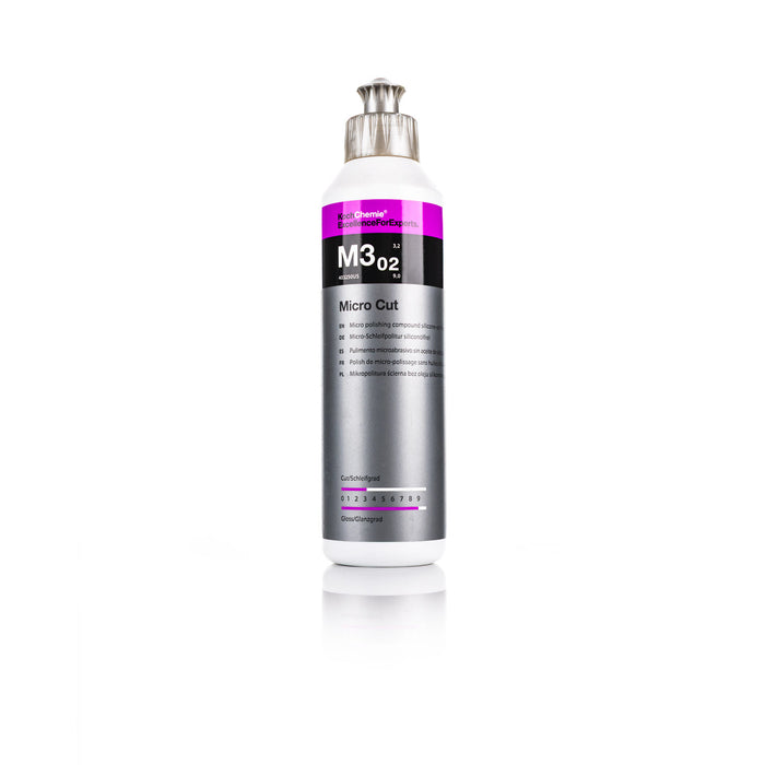 Koch-Chemie Micro Cut 250ml front view on a white background.