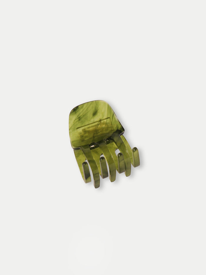 Mini Eco Hair Claw | Jade-Image 1