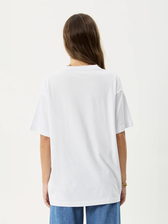 Modern Energy - Recycled Oversized Tee | White-Image 3