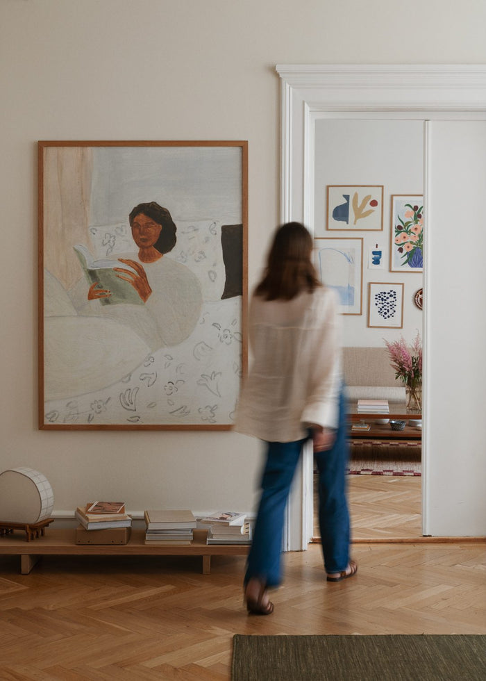Morning Read by Isabelle Vandeplassche