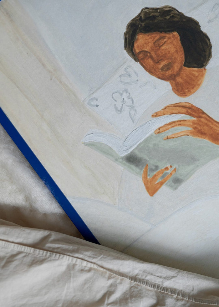 Morning Read by Isabelle Vandeplassche