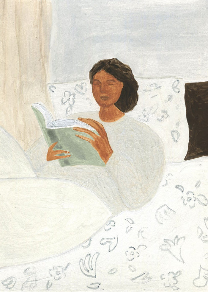 Morning Read by Isabelle Vandeplassche