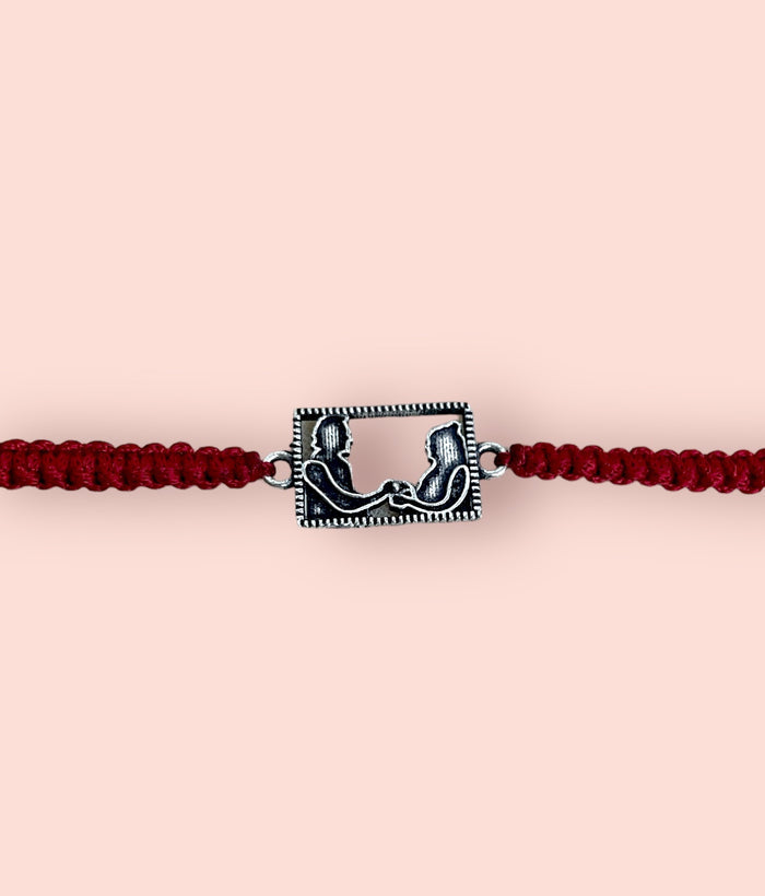 Silver Rakhi