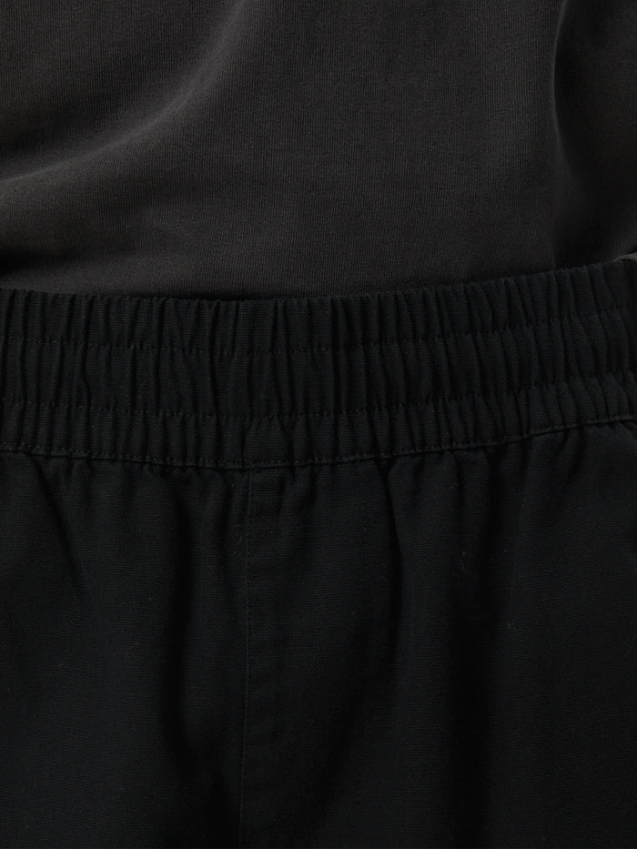 Ninety Eights - Recycled Baggy Elastic Waist Pant | Black-Image 4