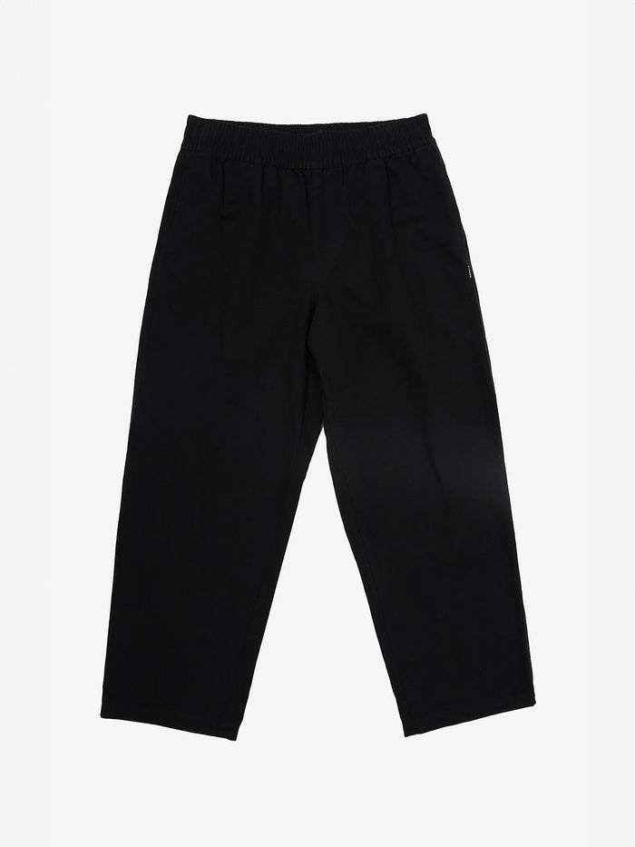 Ninety Eights - Recycled Baggy Elastic Waist Pant | Black-Image 5