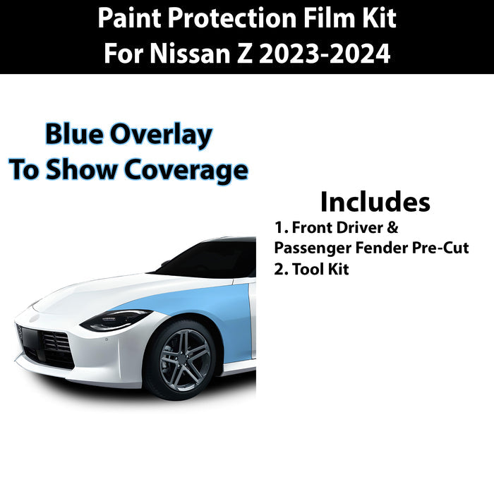 Fits Nissan Z 2023+ Precut Premium Paint Protection Film Clear Bra PPF Decal Film Kit - Bogar Tech Designs