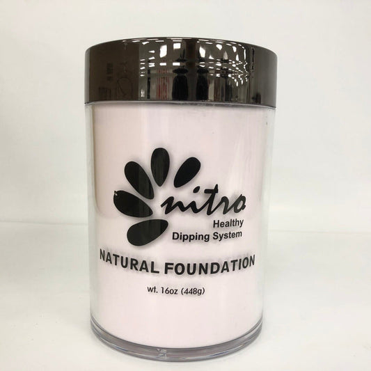 NITRO Healthy System - Dipping Powder NATURAL FOUNDATION (16oz/448g)