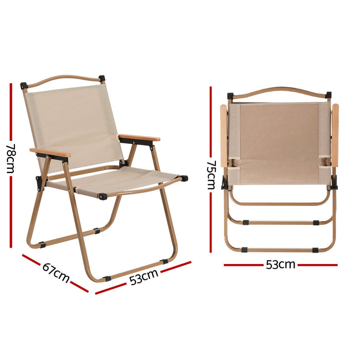 NNEDSZ Outdoor Camping Chairs Portable Folding Beach Chair Patio Furniture-1