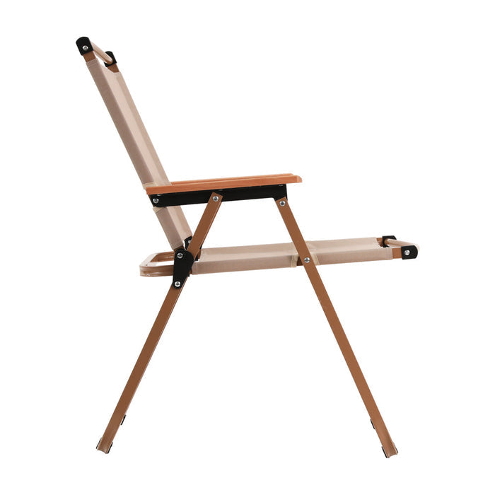 NNEDSZ Outdoor Camping Chairs Portable Folding Beach Chair Patio Furniture-3