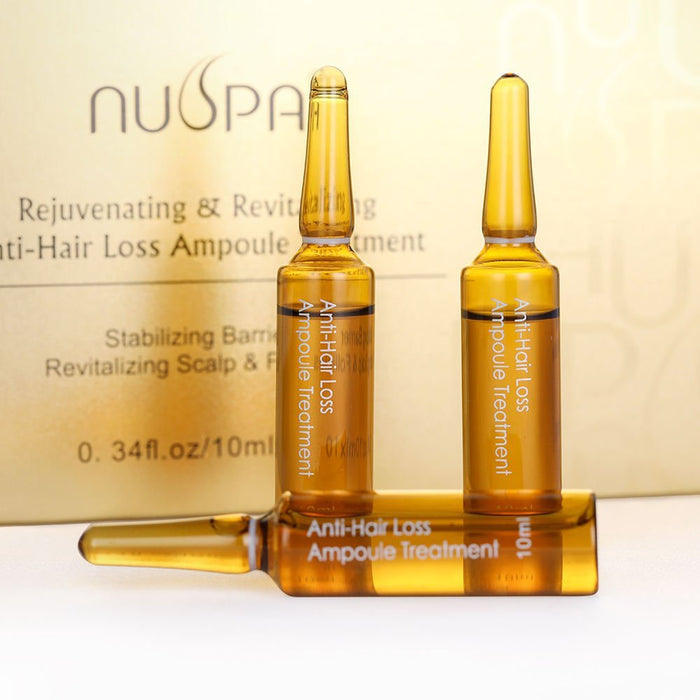 NUSPA Rejuvenating & Revitalizing Anti-Hair Loss Ampoule Treatment 10ML x 10 - DOKAN