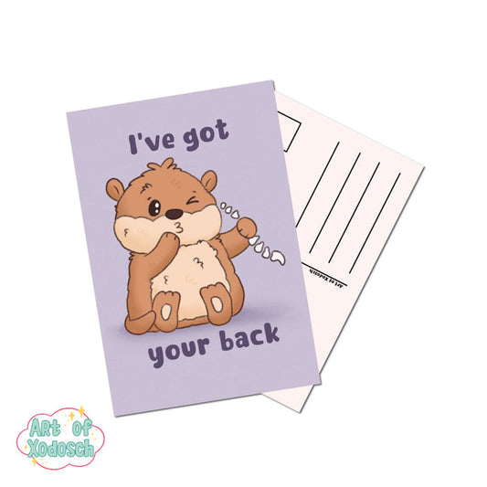 otter postcard