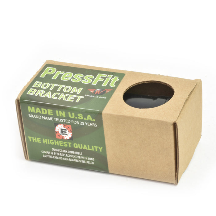 PF30 Threaded Angular Contact BB (Black)