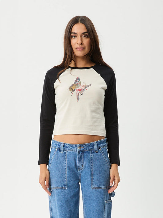 Pixie - Recycled Long Sleeve Tee | Moonbeam-Image 1