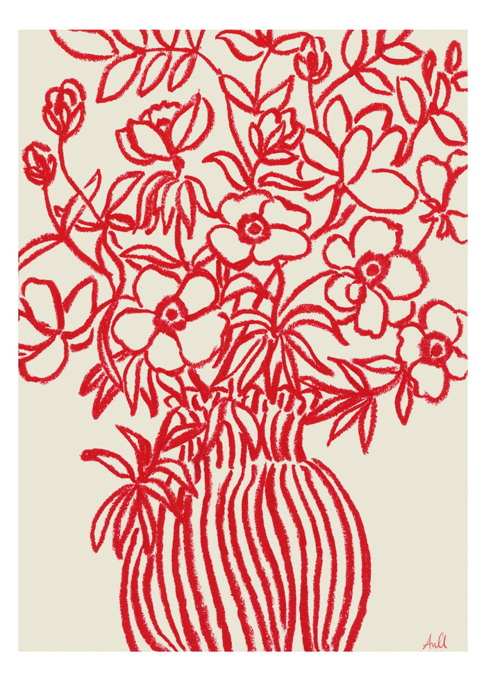 Poppy Studies I by Anine Cecilie Iversen