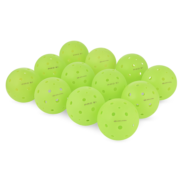 Selkirk Sport Pro S1 Pickleball - 12 Pack.