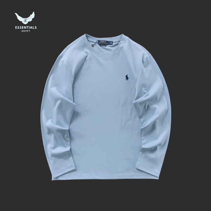 Ralph Lauren Sweatshirt – Minimal Logo Crewneck - ESSENTIALS EGYPT