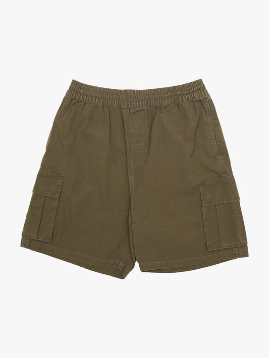 Ripped Out 98 - Organic Oversized Cargo Short 20" | Deep Olive-Image 1